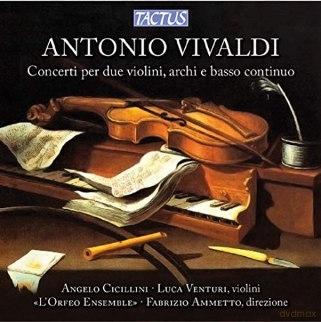 Antonio Vivaldi: Vivaldi: Concertos for Two Violins, Strings and Continuo [CD]