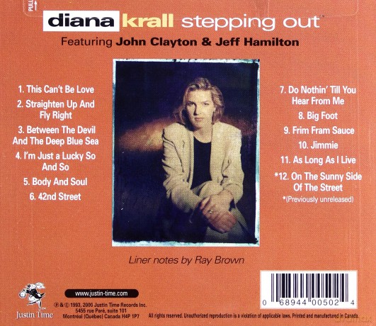Diana Krall: Stepping Out [CD]