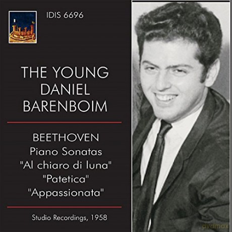 Ludwig Van Beethoven: Young Daniel Barenboim Plays Piano Sonatas [CD]