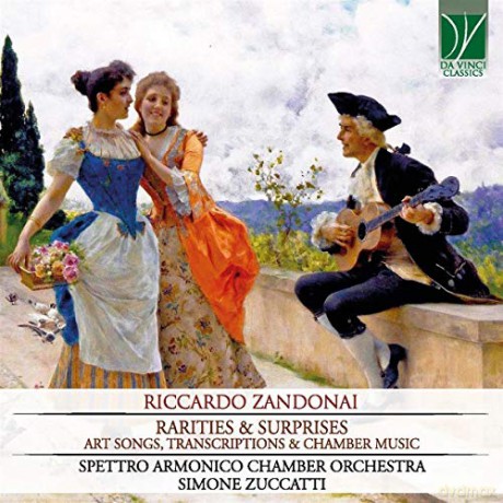 Spettro Armonico Chamber Orchestra & Zuccatti, Simone: Zandonai: Rarities & Surprises - Art Songs, Transcriptions And Chamber Music [CD]