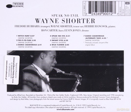 Wayne Shorter: Speak No Evil [CD]
