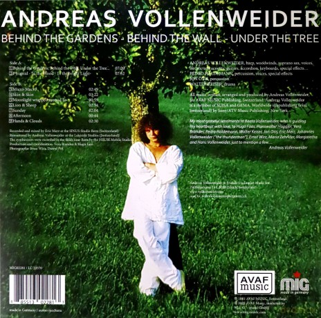 Andreas Vollenweider: Behind The Gardens [Winyl]