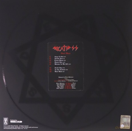 Death Ss: Black Mass (Picture) [Winyl]