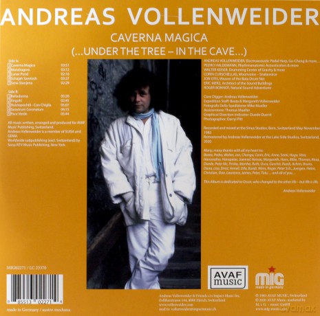 Andreas Vollenweider: Caverna Magica [Winyl]