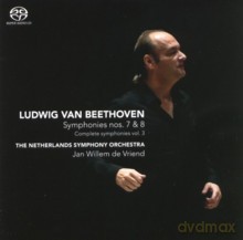 Netherlands Symphony Orchestra, Jan Willem de Vriend: Ludwig van Beethoven: Symphonies nos. 7 & 8 (Complete symphonies vol.3) (Hybrid) [SACD]