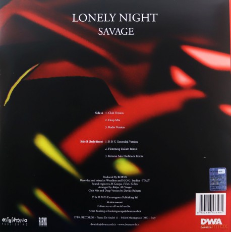 Savage: Lonely Night [Winyl]