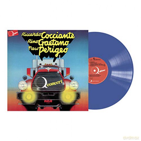 Gaetano, Cocciante, New Perigeo: Q Concert (Blue) [Winyl]