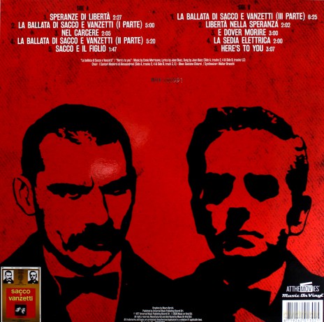 Ennio Morricone: Sacco E Vanzetti [Winyl]