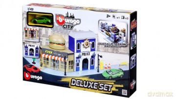 City Deluxe Set 4 Policja ulica burger