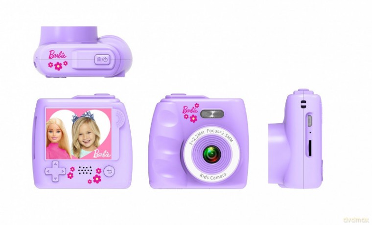 Cyfrowy aparat fotograficzny Barbie fioletowy