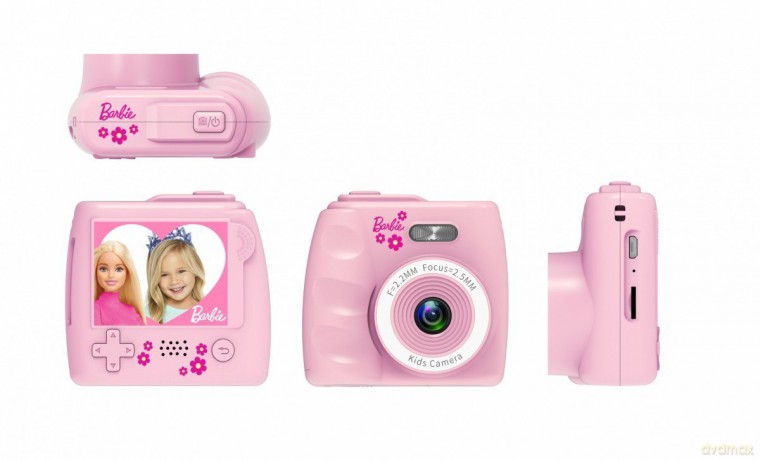 Cyfrowy aparat fotograficzny Barbie żółty
