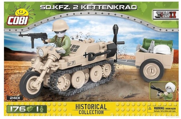 HC WWII SD.KFZ. 2 Ketten krad HK-101 [KLOCKI]