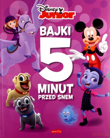 Książka Bajki 5 minut przed snem. Disney Junior [KSIĄŻKA]