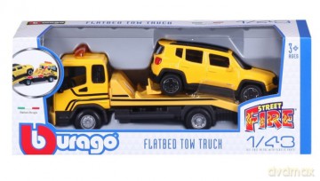 Samochód laweta Street fire flatbed truck