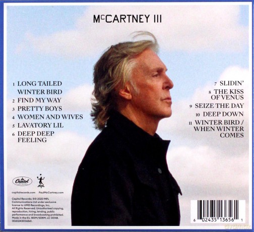 Paul McCartney: McCartney III [CD]