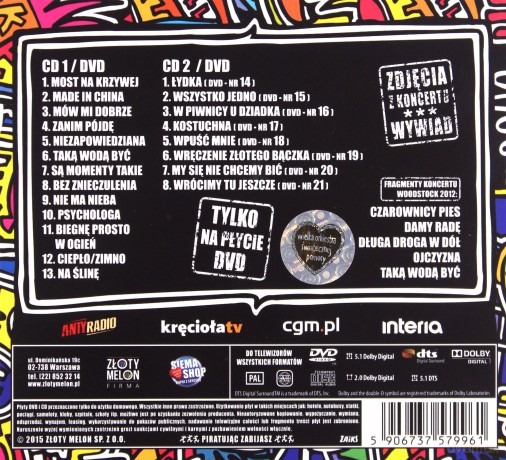 Happysad: Przystanek Woodstock 2013 (digipack) [2CD]+[DVD]