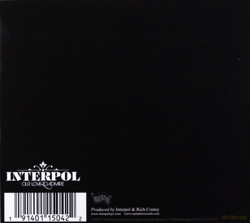 Interpol: Our Love To Admire [CD]
