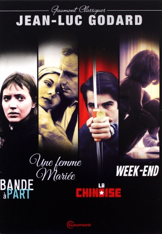 Band of Outsiders / A Married Woman / La Chinoise / Week-end (Amatorski gang / Kobieta zamężna / Chinka / Week-end) [BOX] [4DVD]