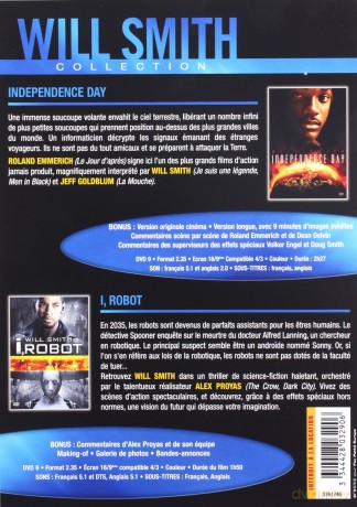 I, Robot / Independence Day (Ja, robot / Dzień Niepodległości) [2DVD]