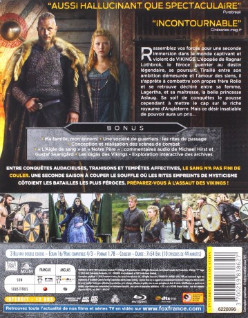 Vikings Season 2 (Wikingowie) [3xBlu-Ray]