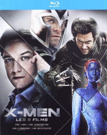 X-Men: First Class / X-Men / X-Men 2 / The Last Stand / Days of Future Past [BOX] [5xBlu-Ray]