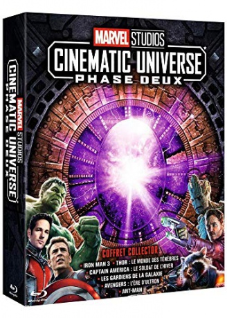 Iron Man 3 / Thor: The Dark World / Captain America: The Winter Soldier / Guardians of the Galaxy / Avengers: Age of Ultron / Ant-Man [BOX] [6xBlu-Ray]