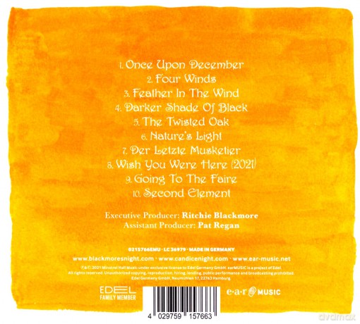 Blackmore's Night: Nature's Light (digipack) [CD]