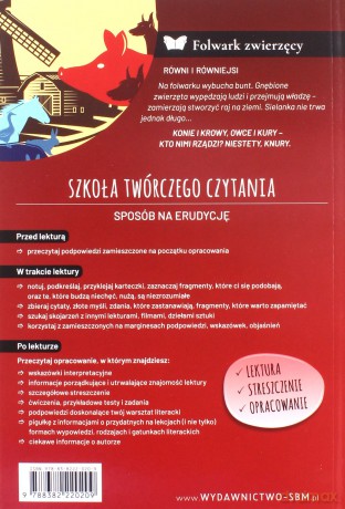 Folwark zwierzęcy. Lektura z opracowaniem - George Orwell [KSIĄŻKA]