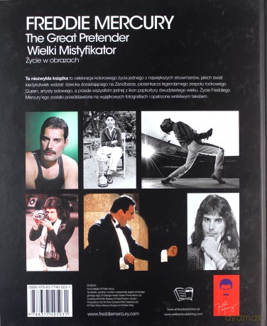 Freddie Mercury. The Great Pretender. Wielki mistyfikator-Życie w obrazach [KSIĄŻKA]