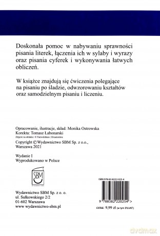 Kaligrafia. Litery i cyfry kl. 1-3 - Monika Ostrowska [KSIĄŻKA]