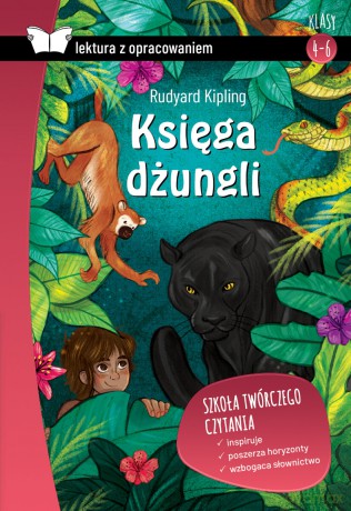 Księga dżungli. Lektura z opracowaniem - Rudyard Kipling [KSIĄŻKA]