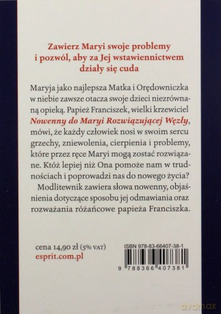 Nowenna do Maryi rozwiązującej węzły [KSIĄŻKA]