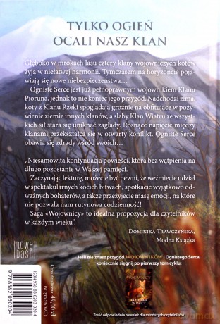 Ogień i lód. Wojownicy (Tom 2) - Erin Hunter [KSIĄŻKA]