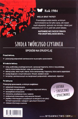 Rok 1984. Lektura z opracowaniem - George Orwell [KSIĄŻKA]