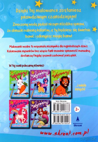 Wyczaruj konie. Malowanki wodne [KSIĄŻKA]