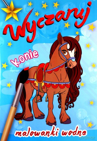 Wyczaruj konie. Malowanki wodne [KSIĄŻKA]
