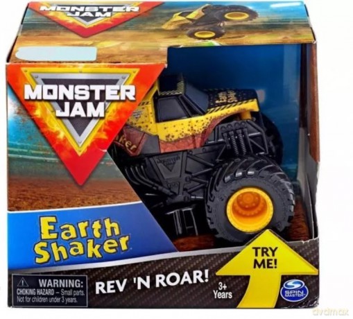 Pojazd MONSTER JAM Auto Warczące opony Earth Shaker