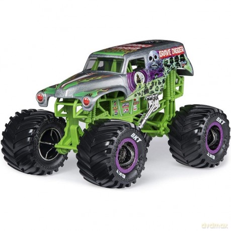 Pojazd MONSTER JAM Auto Warczące opony Grave Digger