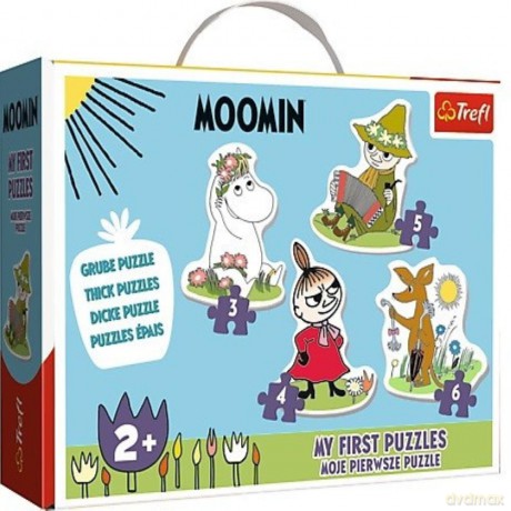 TREFL Baby Wesołe Muminki [PUZZLE]