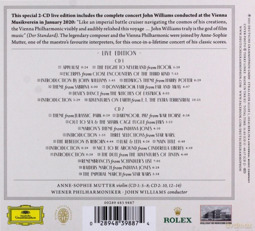 John Williams: John Williams Live In Vienna (Live Edition) [2CD]