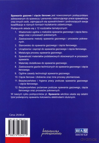 Spawanie gazowe i cięcie tlenowe - Jerzy Mizerski [KSIĄŻKA]