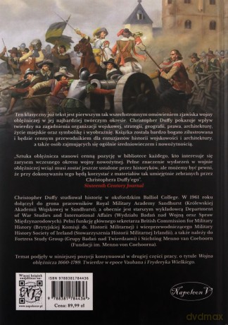 Wojna oblężnicza 1494-1660. Twierdze w świecie nowożytnym - Christopher Duffy [KSIĄŻKA]