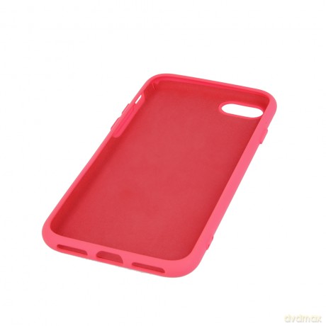 Nakładka Silicon do iPhone XR różowa