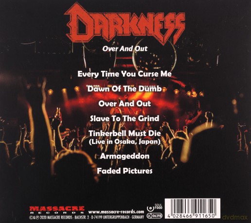 Darkness: Over And Out (digipack) [CD]