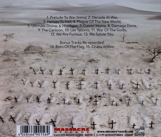 Furious Trauma: Decade At War [CD]