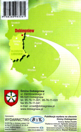 Dobiegniew Plan miasta Mapa gminy