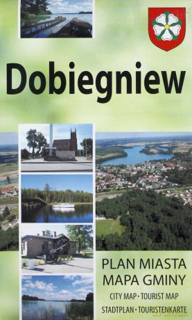 Dobiegniew Plan miasta Mapa gminy