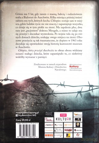 Chłopiec który przeżył Auschwitz Historia prawdziwa - Tomasz Wandzel [KSIĄŻKA]