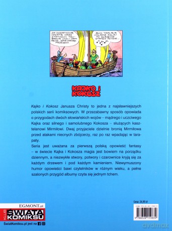 Kajko i Kokosz Na wczasach - Janusz Christa [KOMIKS]