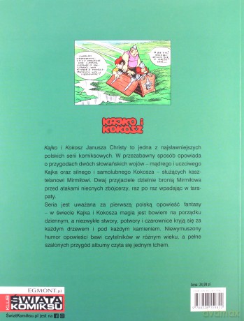 Kajko i Kokosz Szkoła latania - Janusz Christa [KOMIKS]